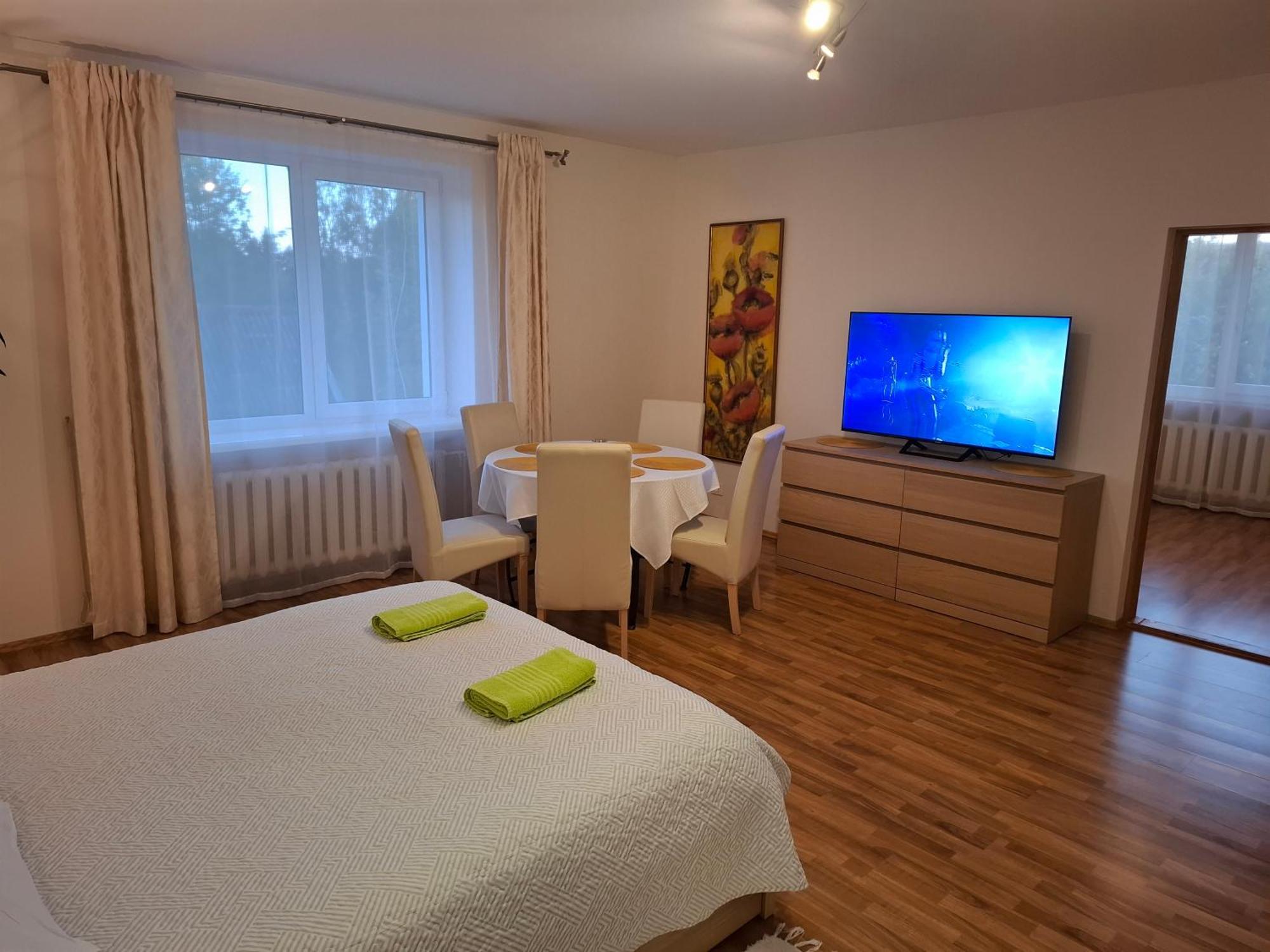 Apartamentai Salia Baseino Palanga Værelse billede